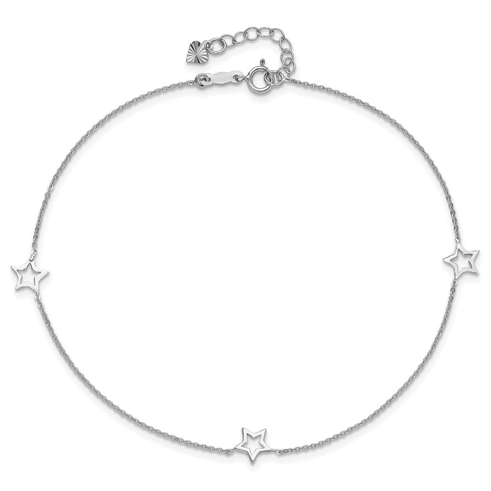 Gold Star Anklets