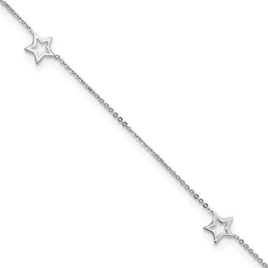 Gold Star Anklets