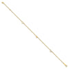 Gold Heart Anklets