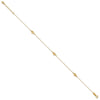 Gold Heart Anklets
