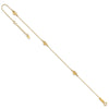 Gold Heart Anklets