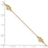 Gold Heart Anklets