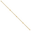 Gold Heart Anklets