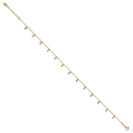 Gold Fancy Anklets