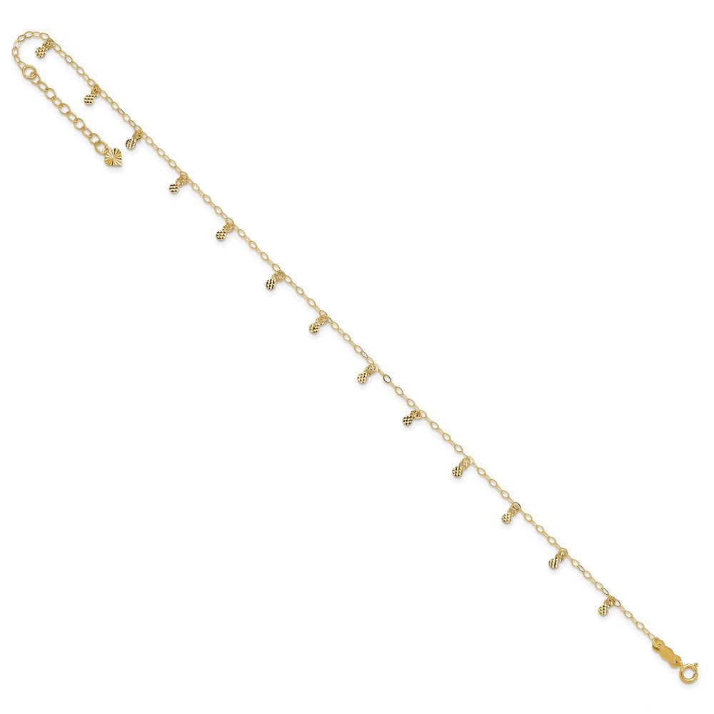 Gold Fancy Anklets