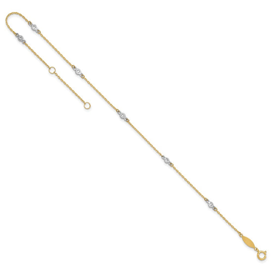 Gold Fancy Anklets