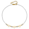 Gold Heart Anklets