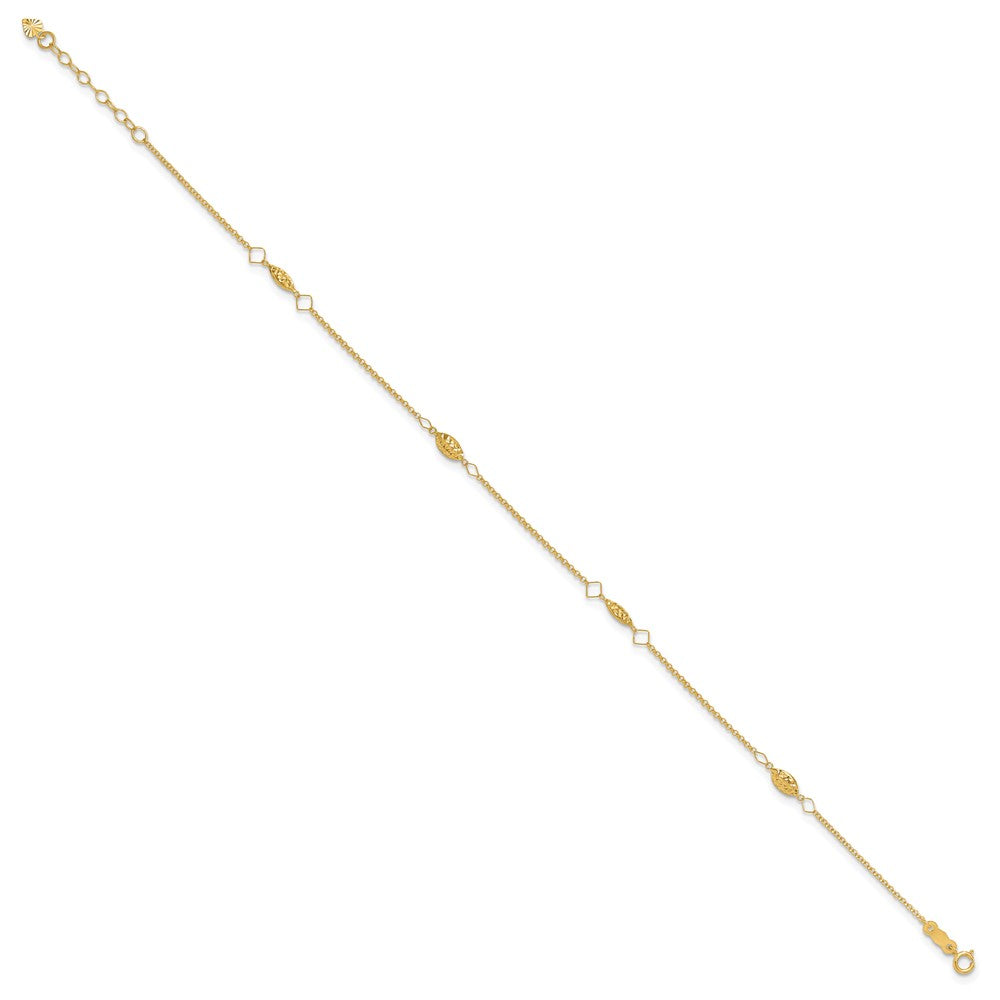 Gold Fancy Anklets