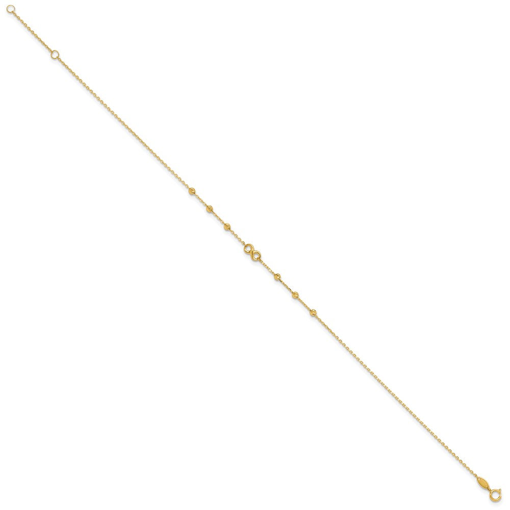 Gold Infinity Anklets
