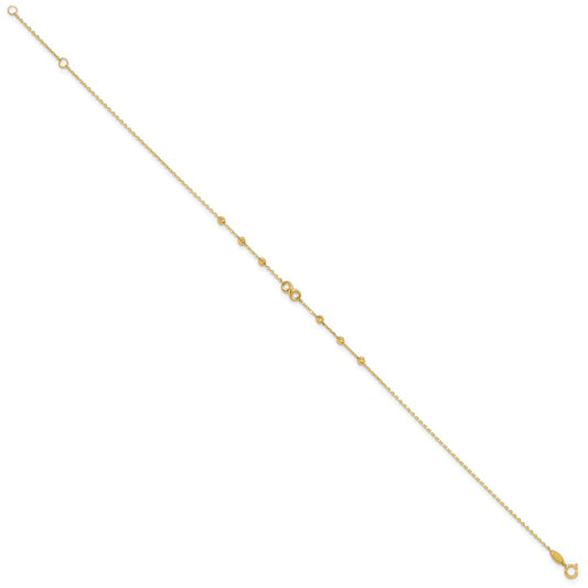 Gold Infinity Anklets