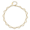 14K Diamond-cut Fancy Beaded 10 inch Plus 1.5 inch Extender - Total 11.5 inch Anklet