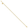 Gold Heart Anklets