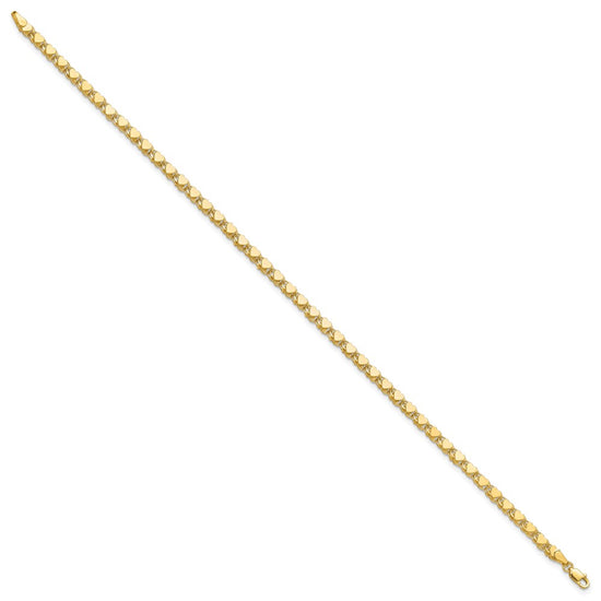 Gold Heart Anklets