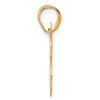 14k Polished Number 28 Pendant