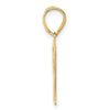 14k Polished Number 31 Pendant