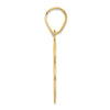 14k Polished Number 56 Pendant
