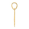 14k Polished Number 64 Pendant
