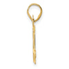 14k Polished Number 84 Pendant