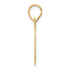 14k Polished Number 89 Pendant