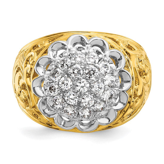 Gold Men's Diamond Rings