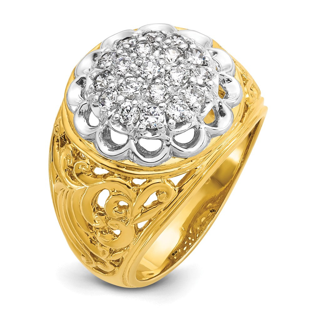 Gold Men's Diamond Rings