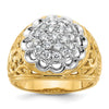 Gold Men's Diamond Rings