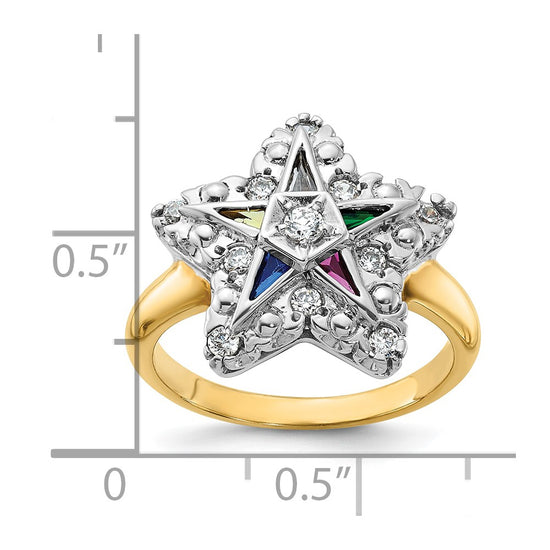 Women's Eastern Star Masonic Rings