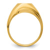 IBGoodman 14k Men's Polished and Grooved Blue Lodge Master Masonic Ring Mounting