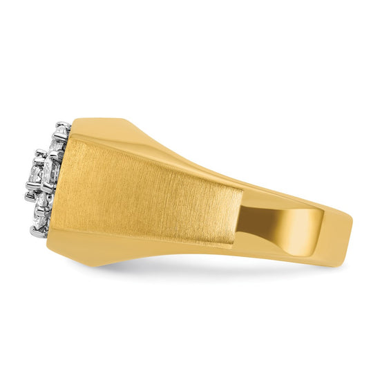 Gold Men's Diamond Rings