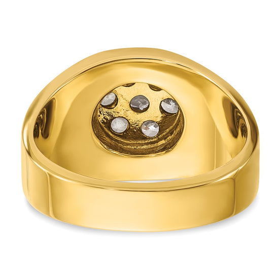 Gold Men's Diamond Rings