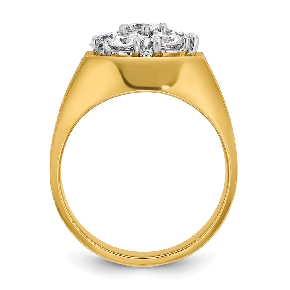 Gold Men's Diamond Rings