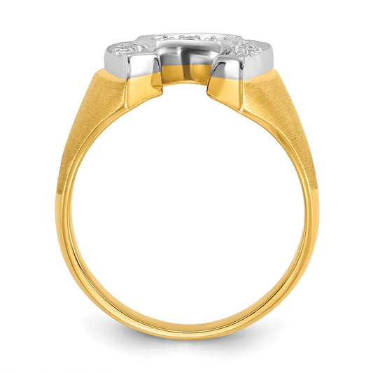 Men's Diamond Horseshoe Rings