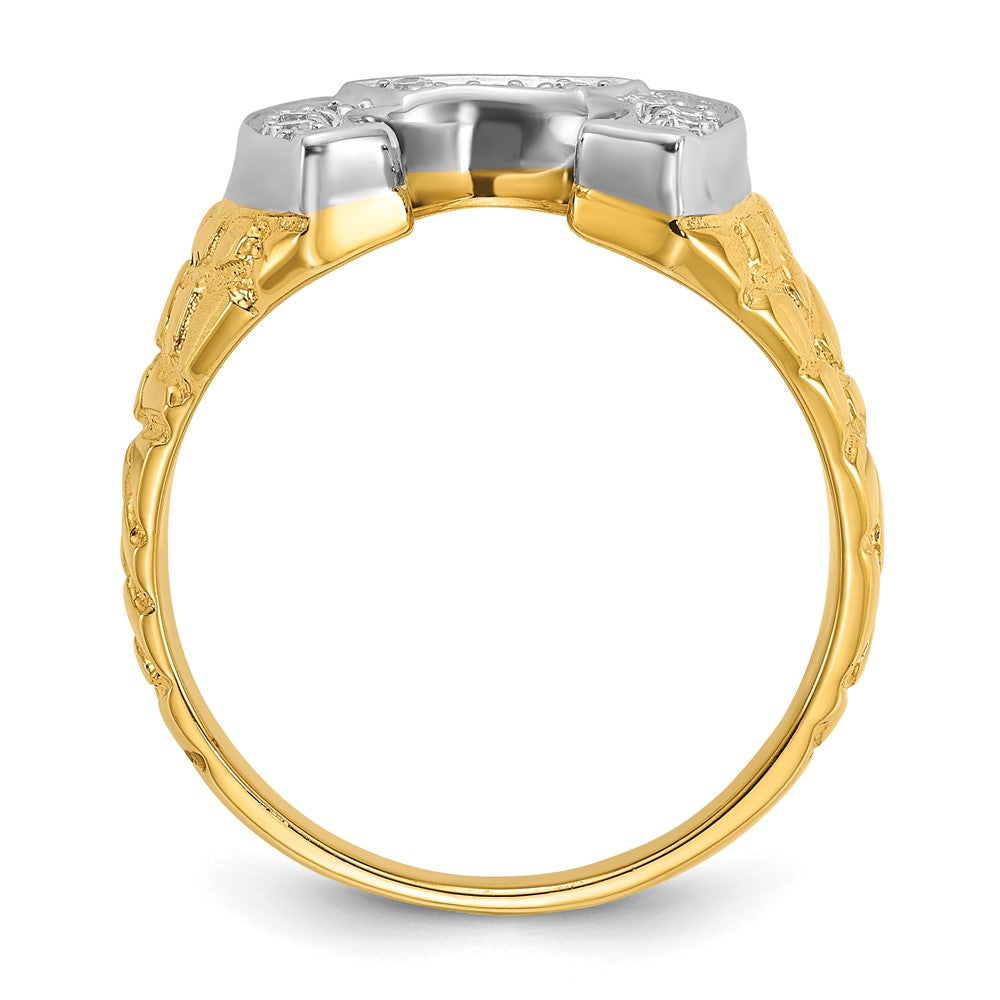 Men's Diamond Horseshoe Rings