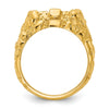 14k IBGoodman Men's Onyx Nugget Ring Mounting