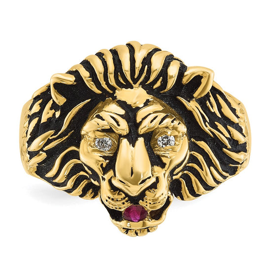 Men's Lion Rings