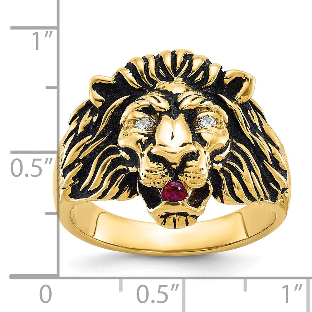 Men's Lion Rings