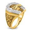 Men's Diamond Horseshoe Rings
