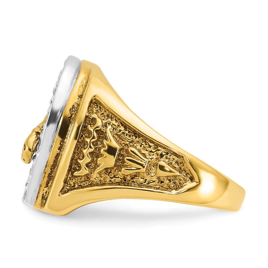 Men's Diamond Horseshoe Rings