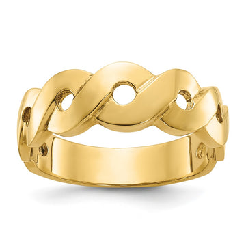 14k Men's Infinity Design Ring