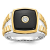 Men's Gemstone and Diamond Rings