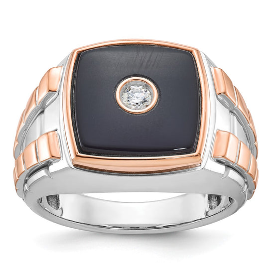 Men's Gemstone and Diamond Rings