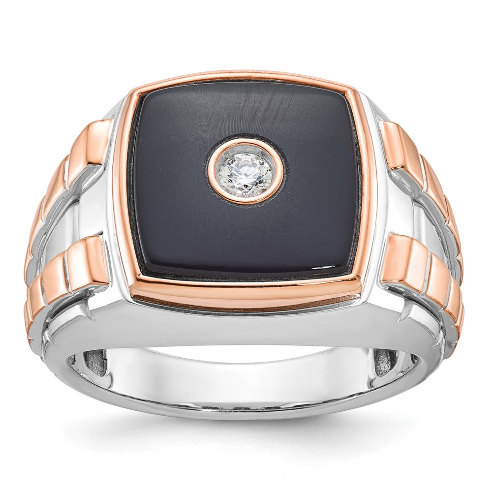 Men's Gemstone and Diamond Rings