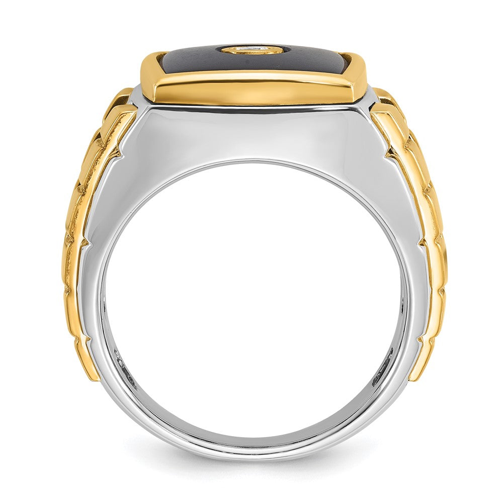 Men's Gemstone and Diamond Rings