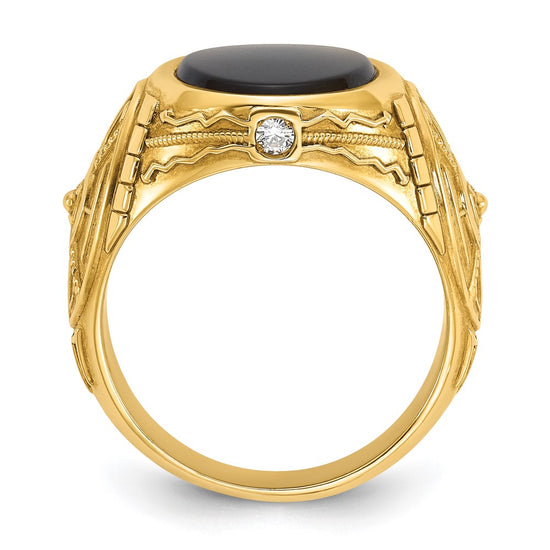 Men's Gemstone and Diamond Rings