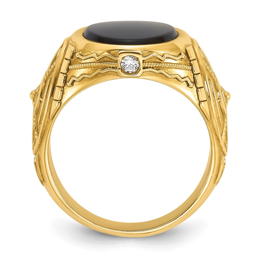 Men's Gemstone and Diamond Rings