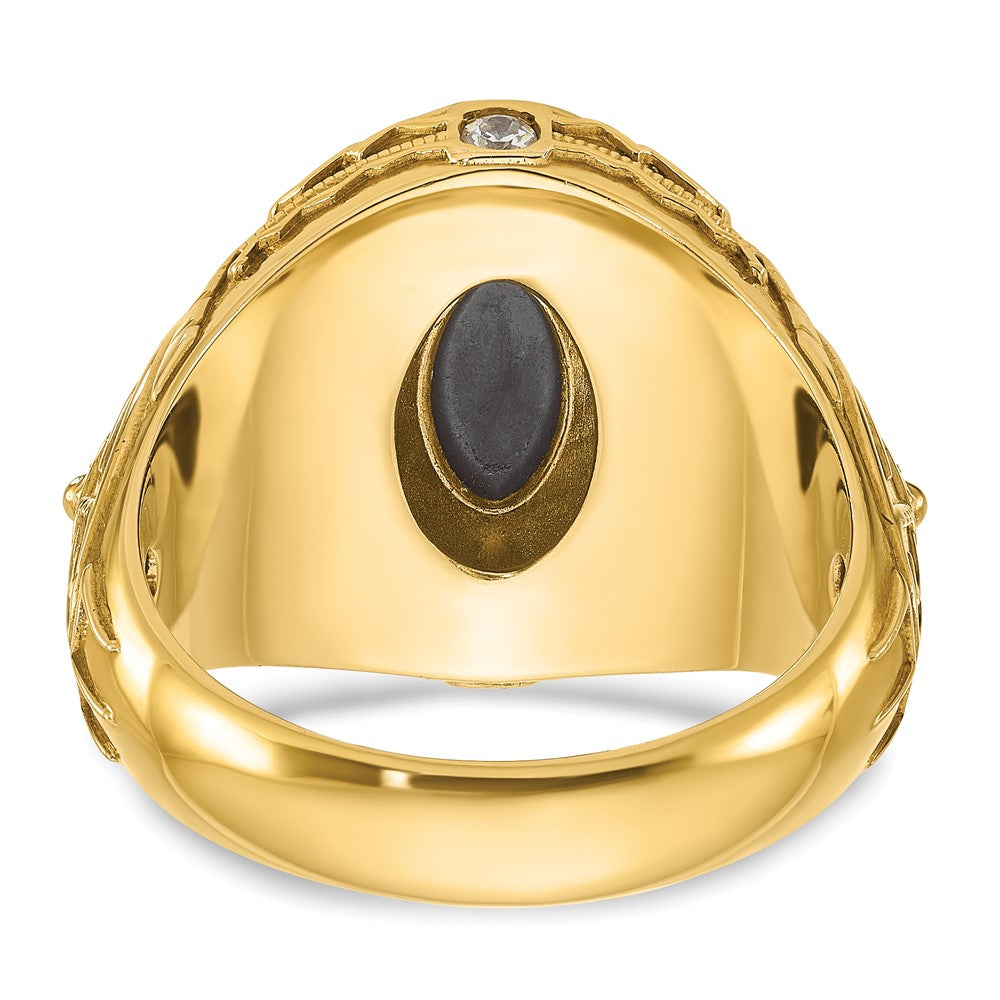 Men's Gemstone and Diamond Rings