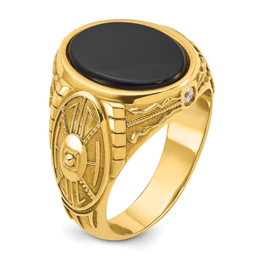 Men's Gemstone and Diamond Rings