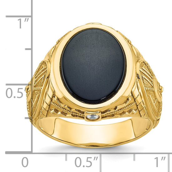 Men's Gemstone and Diamond Rings