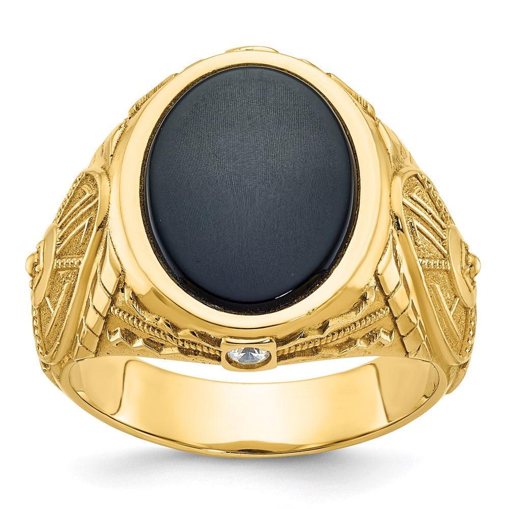 Men's Gemstone and Diamond Rings