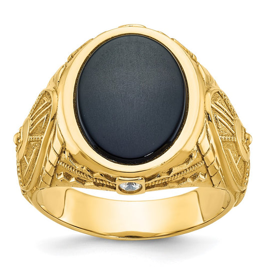 Men's Gemstone and Diamond Rings